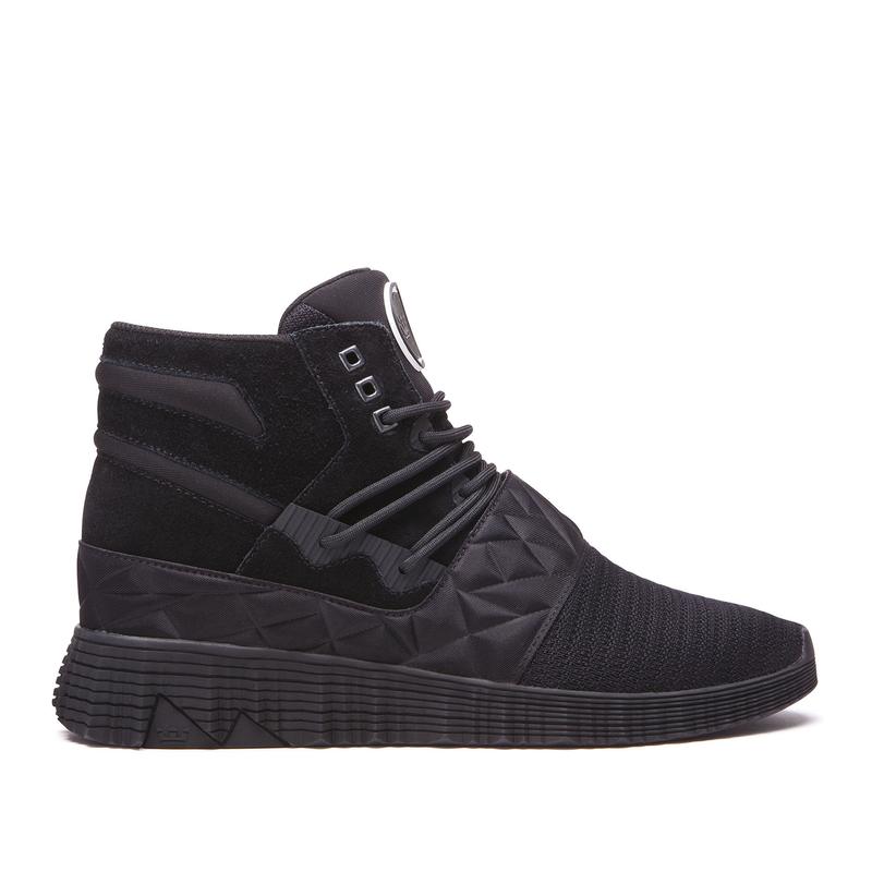 Supra JAGATI Sneaker High Damen Schwarz Lagerverkauf PFDBN8691